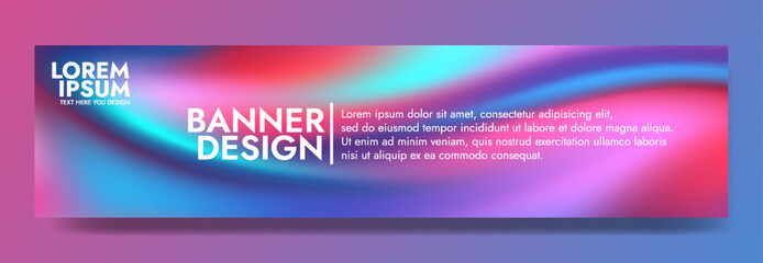 Bring a modern edge to your designs with this abstract mesh blur banner template. Perfect for creating visually stunning ads and social media content