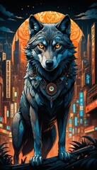 Wildlife and dark fantasy_6 Generative AI