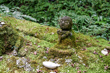 京都 大原三千院 わらべ地蔵	
