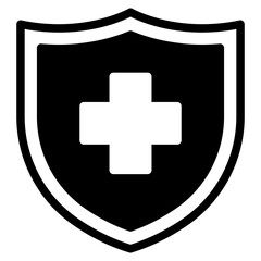 medical shield icon