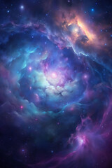 background with stars