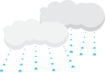 Rain cloud icon