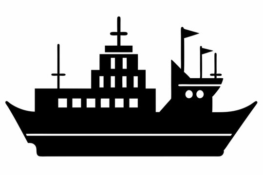 recommend clip art: 
                    sailing ship vector, Yacht motor boat nautical silhouette vector collection	
                    