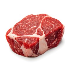 Whole Nyama Choma   Succulent Meat Dish on White Background