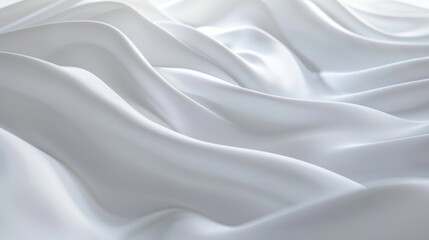 Obraz premium Abstract White Fabric Texture