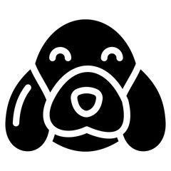 Dog  Icon Element For Design