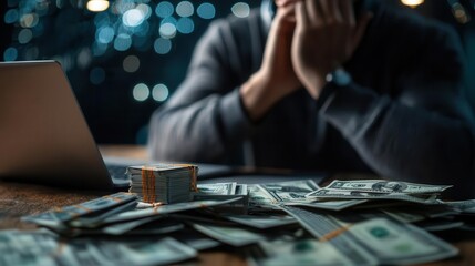 Fake charity donation being solicited by phone, scam call center, donation fraud