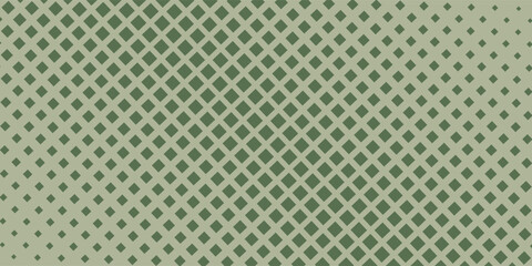 Vector minimalist geometric floral ornament. Simple seamless pattern. Ornamental texture with small flower shapes, crosses. Subtle green abstract background