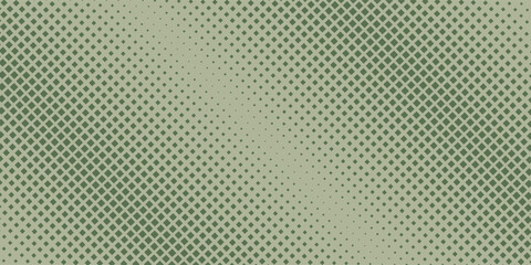 Vector minimalist geometric floral ornament. Simple seamless pattern. Ornamental texture with small flower shapes, crosses. Subtle green abstract background