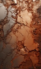 Fototapeta premium Concrete texture brown for wallpaper background 