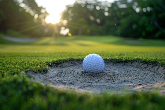 Refining golf bunker techniques for precise and skillful play on the course to elevate performance