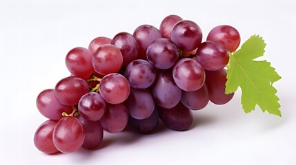 Fototapeta premium Bunch of Juicy Grapes Ready for Harvest