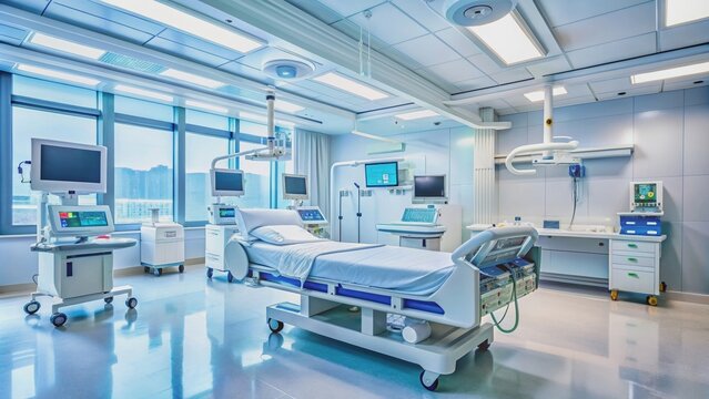 Advanced technology being used in healthcare facilities for efficient patient care, technology