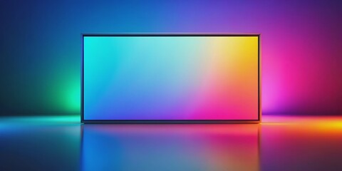 Fototapeta premium A mesmerizing photo capturing the seamless transition of colors in a gradient display, beauty, gradient, colors