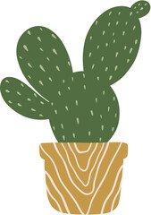 Hand-Drawn Cactus Illustration