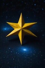 unique, being different as yellow star between blues