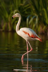 Lesser Flamingo, in Nature, Abstract Image, Texture, Pattern, Wallpaper, Smartphone Cover and Screen, Cell Phone, Computer, Laptop, 9:16 and 16:9 Format