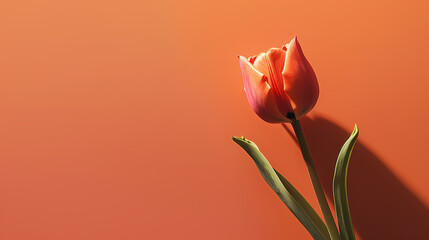 Beautiful presentation of tulip flowers, Mother's Day theme