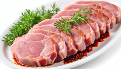  Deliciously seasoned pork chops ready to be savored