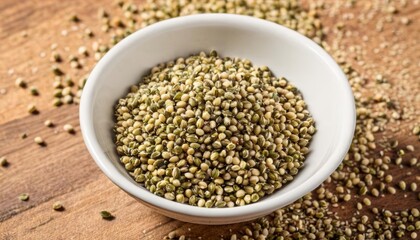  Nutritious seeds in a bowl ready to be enjoyed