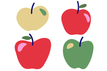 This is an illustration of an apple.