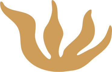 Hand-Drawn Doodle Abstract Organic Shape