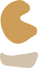 Hand-Drawn Doodle Abstract Organic Shape