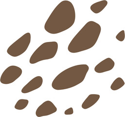 Hand-Drawn Doodle Abstract Organic Shape