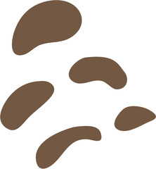 Hand-Drawn Doodle Abstract Organic Shape