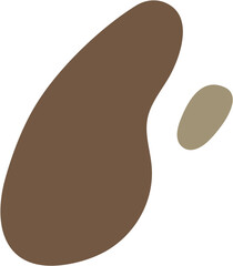 Hand-Drawn Doodle Abstract Organic Shape