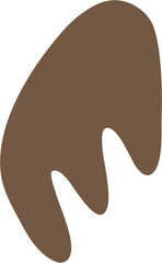 Hand-Drawn Doodle Abstract Organic Shape