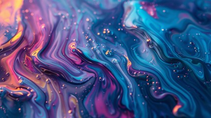 Obraz premium Abstract Swirls of Color