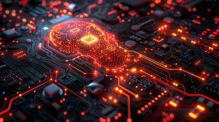 Digital Neural Networks: AI Circuits Processing Data with Space for Text on the Side