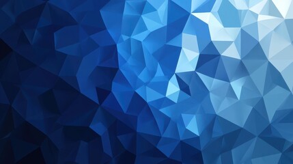 Discover a vibrant abstract blue geometric background filled with sleek triangles for a modern touch in design projects.