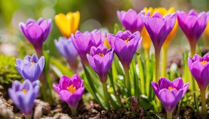 Obraz premium Vibrant Spring Tulips in Bloom