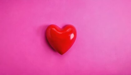 Obraz premium Love in a Heartbeat A Visual Symbol of Affection
