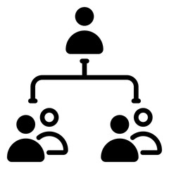 boss icon, glyph icon style