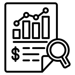 Cost Analysis Icon