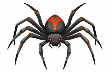 Black Widow Spider with Red Markings