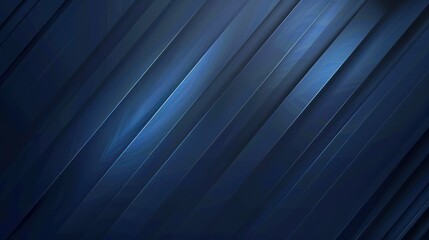 Obraz premium Abstract Diagonal Stripes in Deep Blue