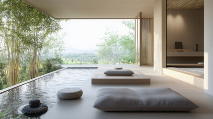 Explore interior design ideas inspired by Asian style.