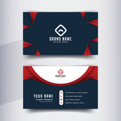 Business Card Design Template For Modern Corporate