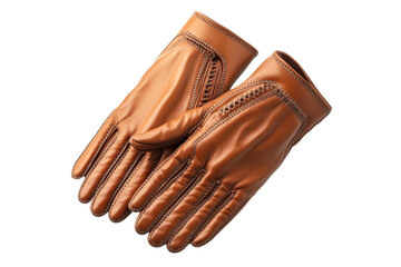 High-quality brown leather gloves perfect for winter wear, providing comfort and warmth while maintaining a stylish and sophisticated appearance.