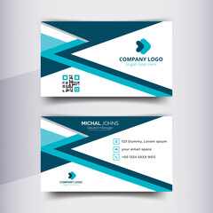 Business Card Design Template For Modern Corporate