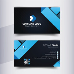 Business Card Design Template For Modern Corporate