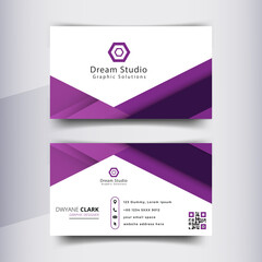 Business Card Design Template For Modern Corporate