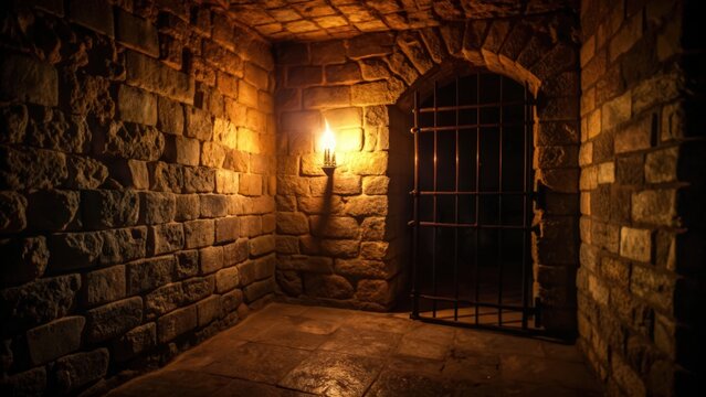A Glimmer of Light in a Stone Dungeon - Powered by Adobe