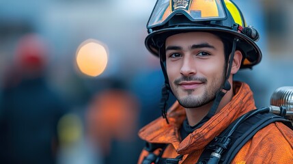 Firefighter at the event