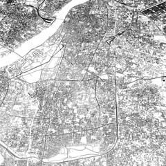 Fototapeta premium 3D illustration of city and urban in Kolkata India