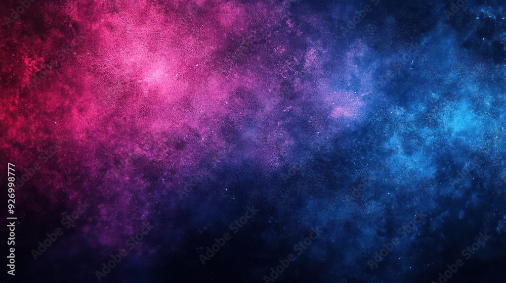 Wall mural a cosmic nebula in the background with vibrant colors of space.